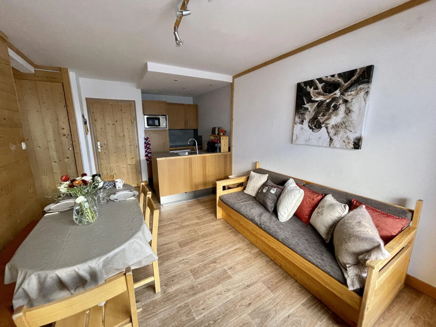 CA02 / 2 rooms cabin / Tignes / Tignes Val Claret